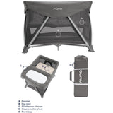 Nuna SENA Aire Playard with Zip-Off Bassinet + Changer