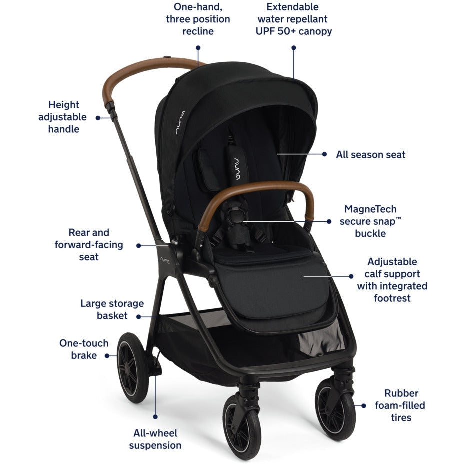 Nuna TRIV Next Stroller | Reversible & Lightweight – Tadpole
