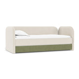 Olive Green Trundle Fabric (Brushed Cotton-Linen)