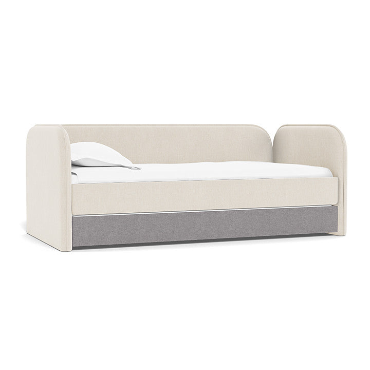 Pebble Grey Trundle Fabric (Performance Heathered)