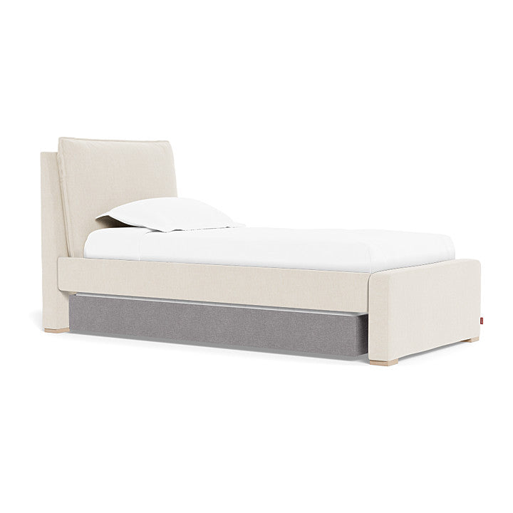 Pebble Grey Trundle Fabric (Performance Heathered)