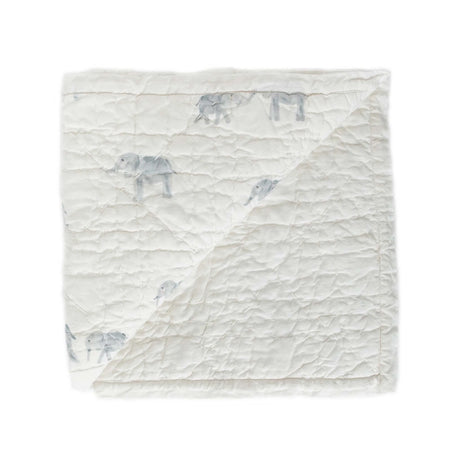  Pehr baby blanket with cute elephant design, soft and cozy for swaddling and comforting babies

