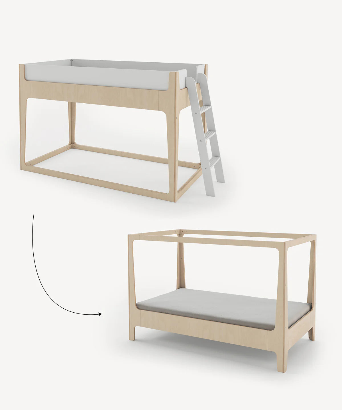 Oeuf Perch Twin Bunk Bed