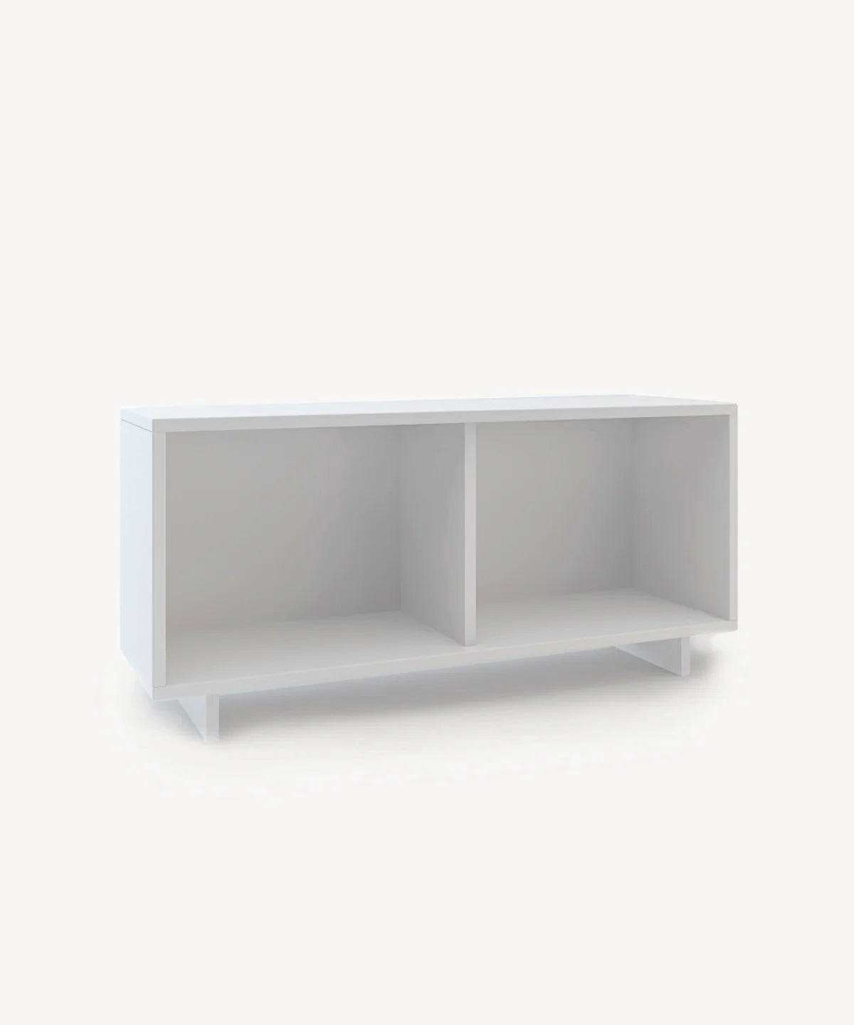 Perch twin-size wall shelf with sleek modern design, perfect for organizing books and toys in kids' rooms
