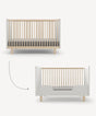  Rhea toddler bed conversion kit for transforming a Rhea crib into a toddler bed