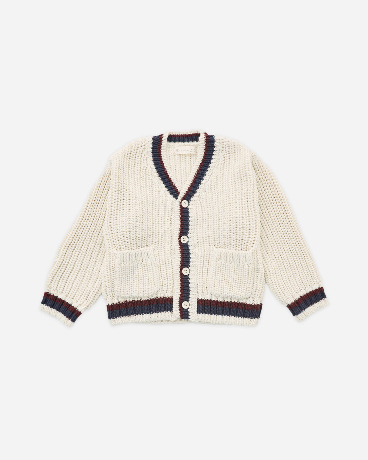 Rylee + Cru || COLLEGIATE CARDIGAN || NATURAL