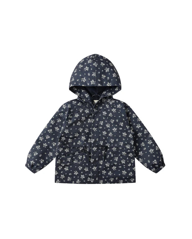 Rylee + Cru || RAINCOAT || BLUE FLORAL