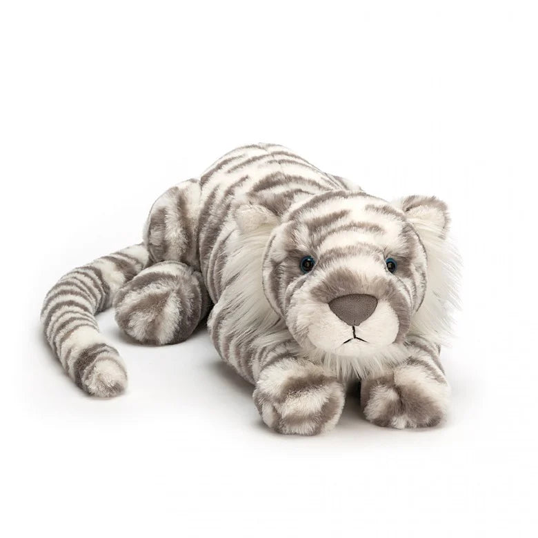 Jellycat Sacha Snow Tiger Really Big