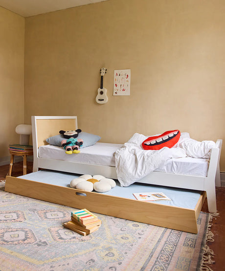 Sparrow twin bed with clean lines and modern style, perfect for kids’ rooms