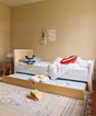 Sparrow twin bed with clean lines and modern style, perfect for kids’ rooms