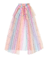 Pastel Rainbow Costume Cape