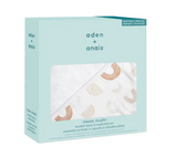 BOUTIQUE COTTON MUSLIN TOWEL + WASHCLOTH SET
