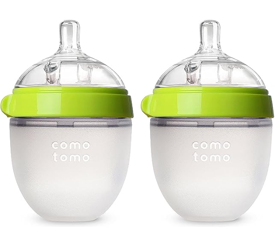 Comotomo Baby Bottle, Double Pack