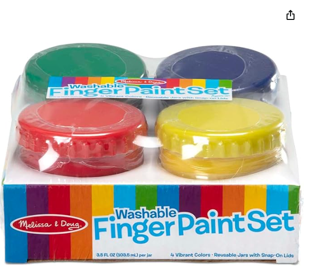 Melissa & Doug Finger Paint Set