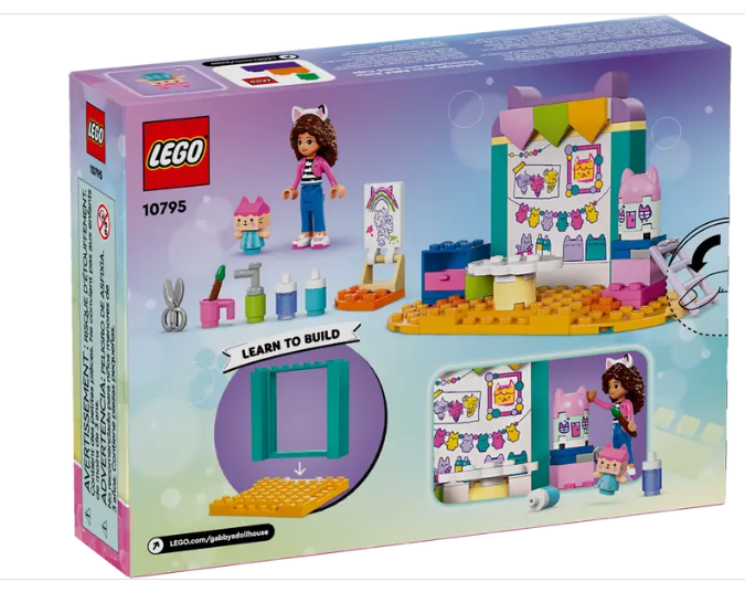 Gabby’s Dollhouse Crafting with Baby Box