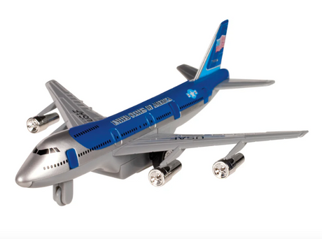 Pull Back Turbo Jets, Die-Cast, Assorted