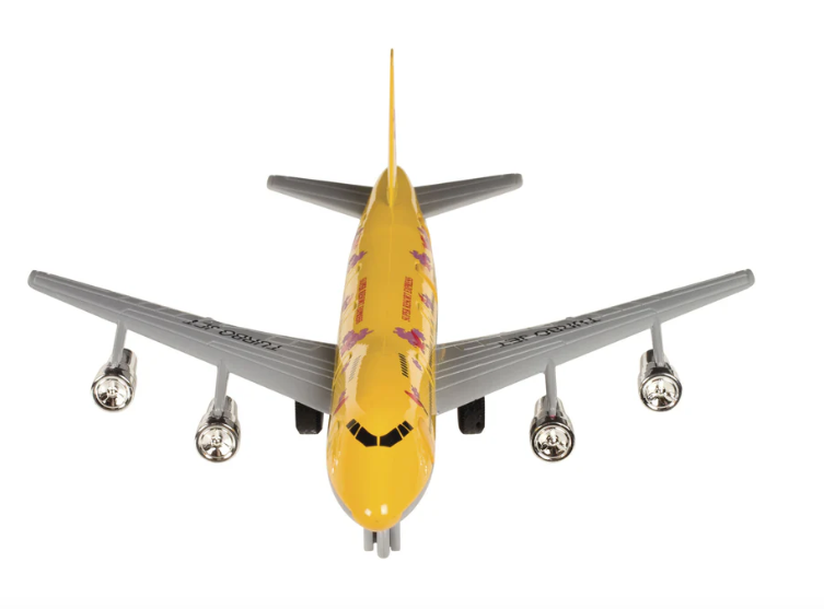 Pull Back Turbo Jets, Die-Cast, Assorted
