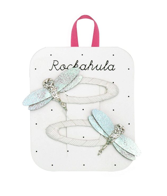 Shimmer Dragonfly Clips