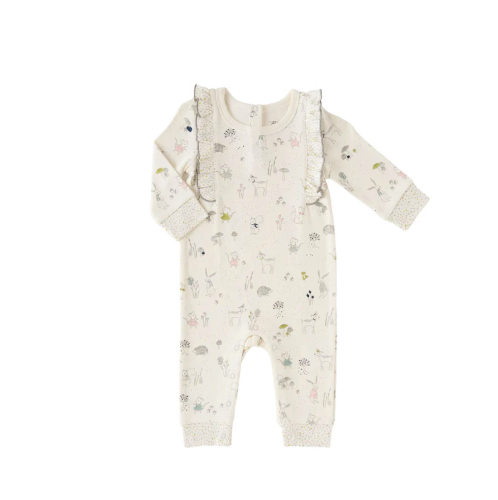 Ruffle Romper - Magical Forest