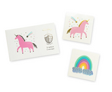 Unicorns + Rainbows Temporary Tattoos - 2 Pk.