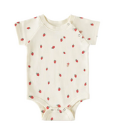 Pehr Short-Sleeve Snap Button Onesie