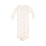 Simple Suns knotted baby gown, soft and breathable with easy-on, easy-off design