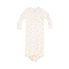 Simple Suns knotted baby gown, soft and breathable with easy-on, easy-off design