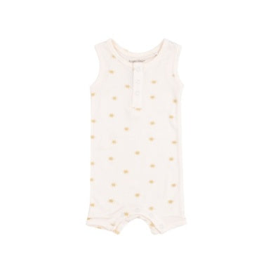 Simple Suns sleeveless shortie romper, lightweight and breathable for summer wear
