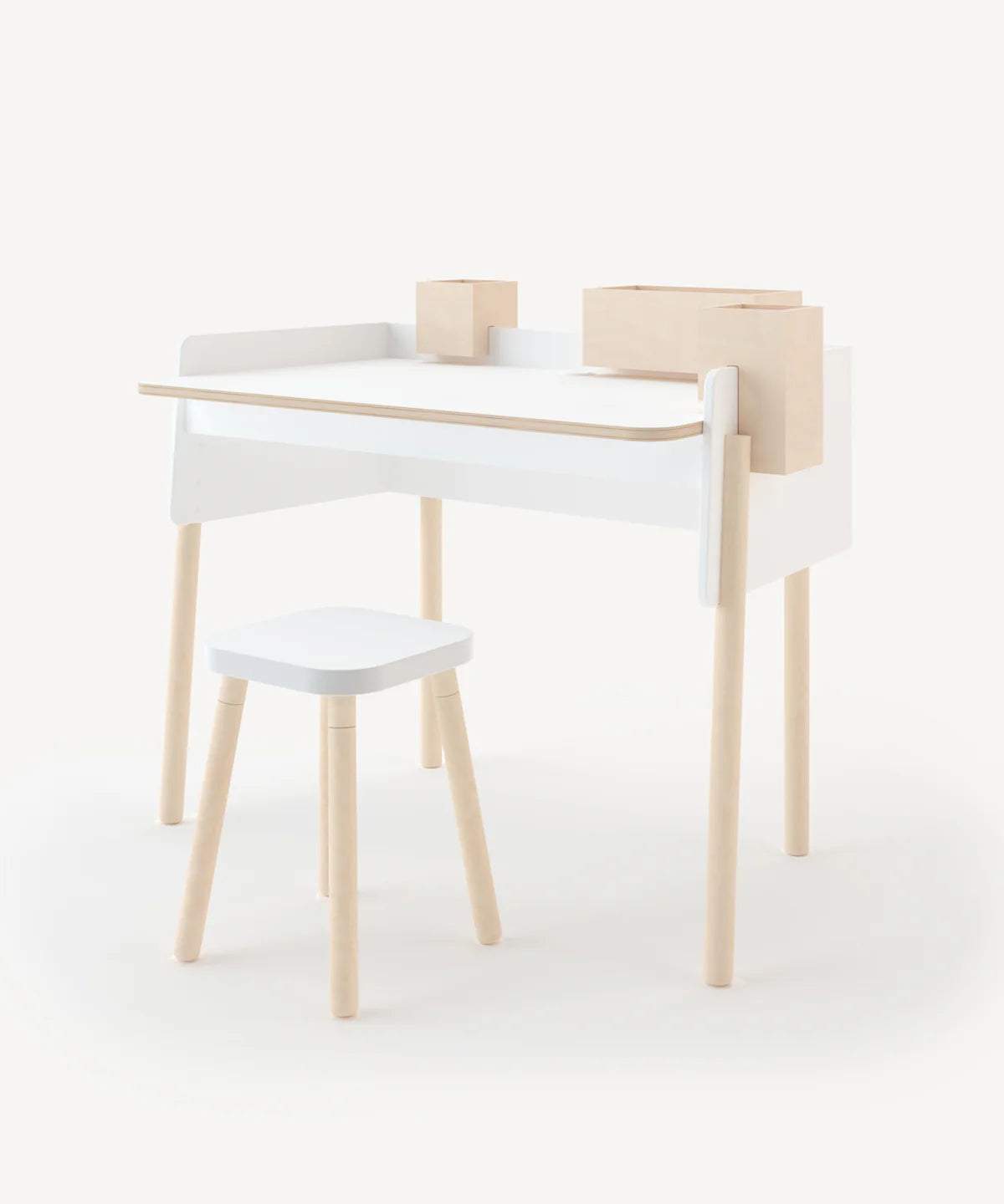 Oeuf Square Stool