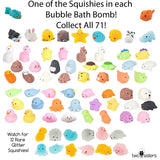 1 Pack Squishy Bath Bombs for Kids with Toy Surprises