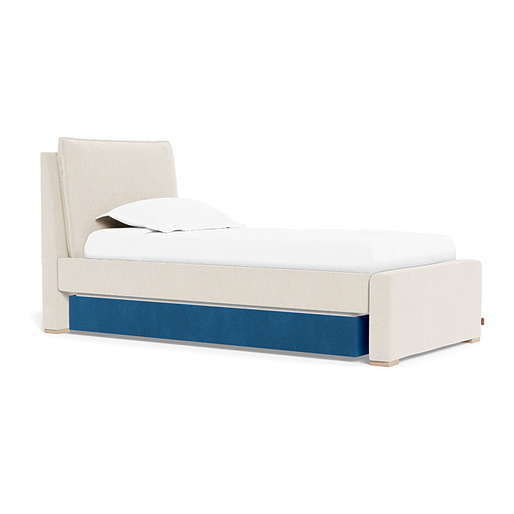 Surf Blue Velvet Trundle Fabric (Performance Velvet)