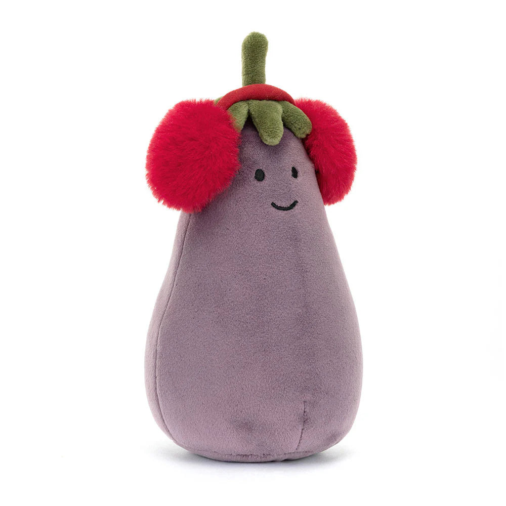 Jellycat Vivacious Red Eggplant