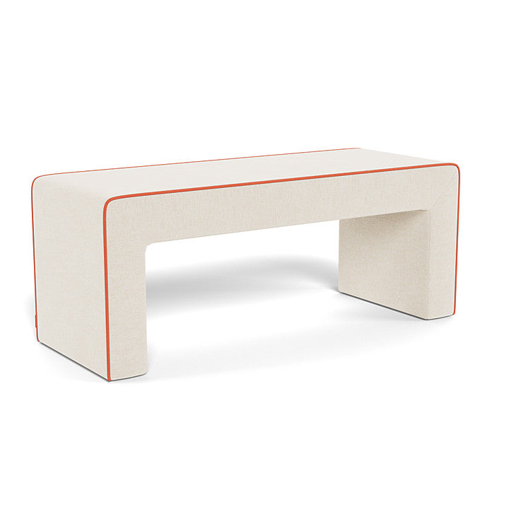 Tangerine Piping (Brushed Cotton-Linen)