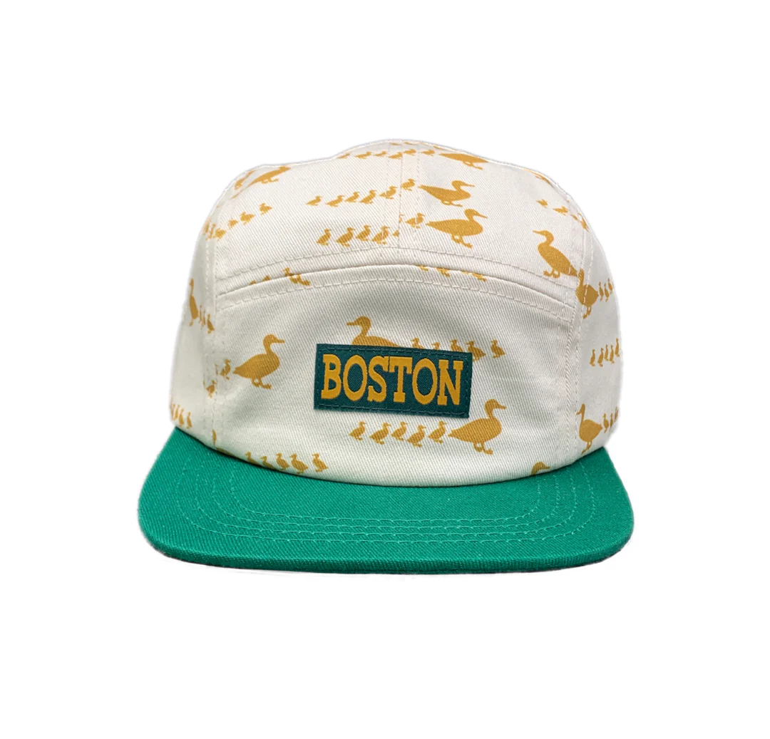 Ducklings Print 5-Panel Cap
