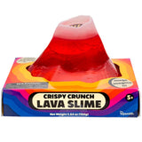 Toysmith Crispy Crunchy Lava Slime, textured slime toy for sensory play and creativity