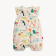 Wanderlust Wildlife modal romper, soft and breathable outfit for babies
