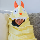 Yikes twins Hooded Towel