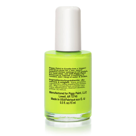 Lime Time Non-Toxic Kids Nail Polish