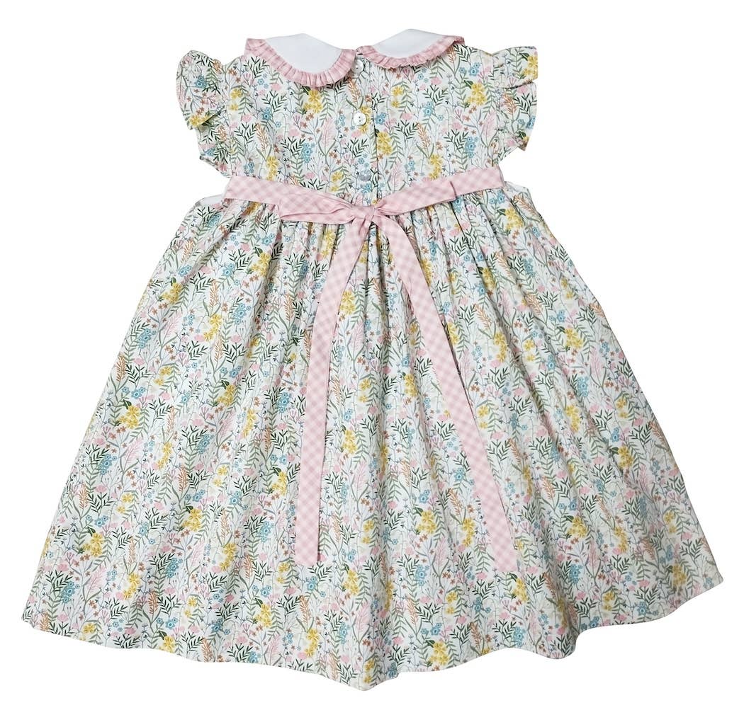 Easter Floral float dress with pockets