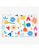Swim Shortie in Rainbow Garden Party