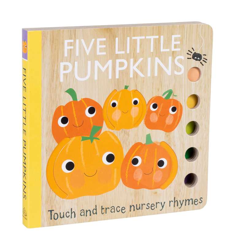 Touch and Trace Nursery Rhymes: Five Little Pumpkins by Editors of Silver Dolphin Books