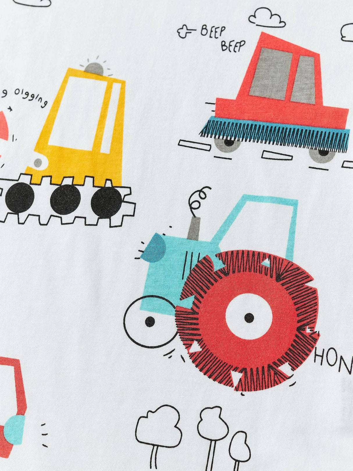 Little Bitty Boys' Summer T-Shirt Animal Cartoon Moisture-Wicking Casual Style
