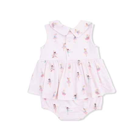 Petite Ballet - Peter Pan Collar Bubble with Skirt