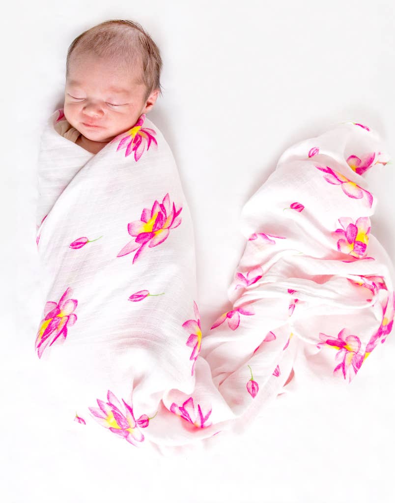 2-PC Swaddle Gift Set: GOTS Certified Organic Cotton Muslin