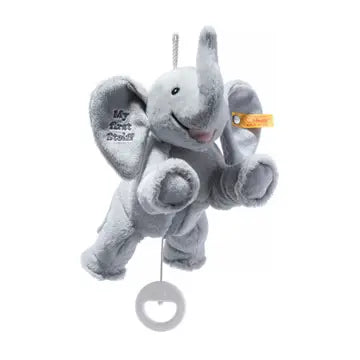 Ellie Elephant Musical Pull Baby Toy, 10 Inches
