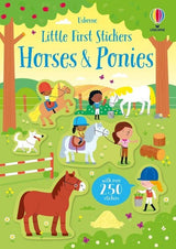 Little First Stickers Horses And Ponies : Usborne