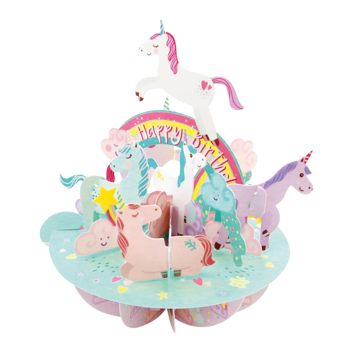 Santoro Pirouette Birthday Unicorn