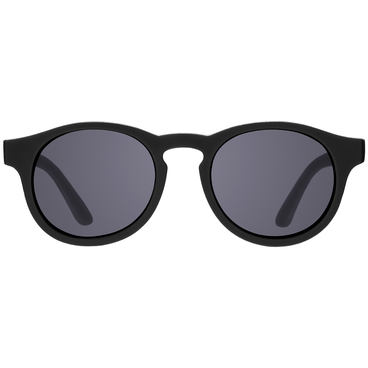 Jet Black Keyhole Baby and Kid Sunglasses