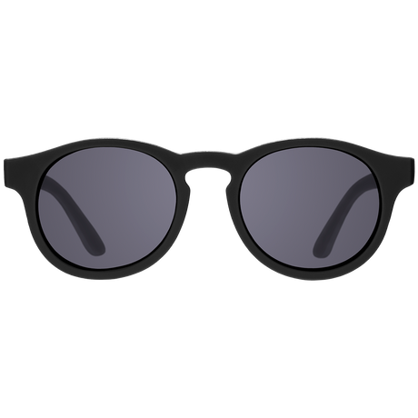 Jet Black Keyhole Baby and Kid Sunglasses