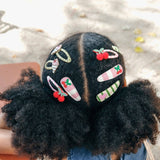 Cherry Kiss Fabric Clip Set